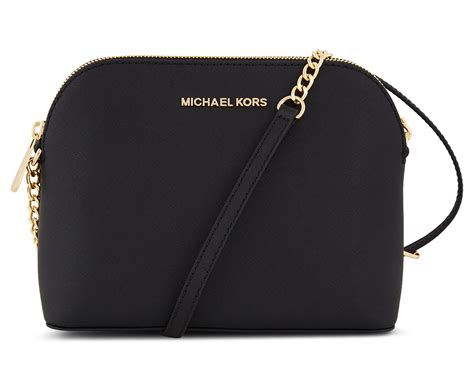 michael michael kors large logo dome crossbody bag